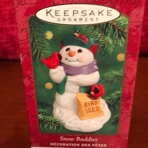 Hallmark Keepsake ornament dated 2000 from snow buddies collection